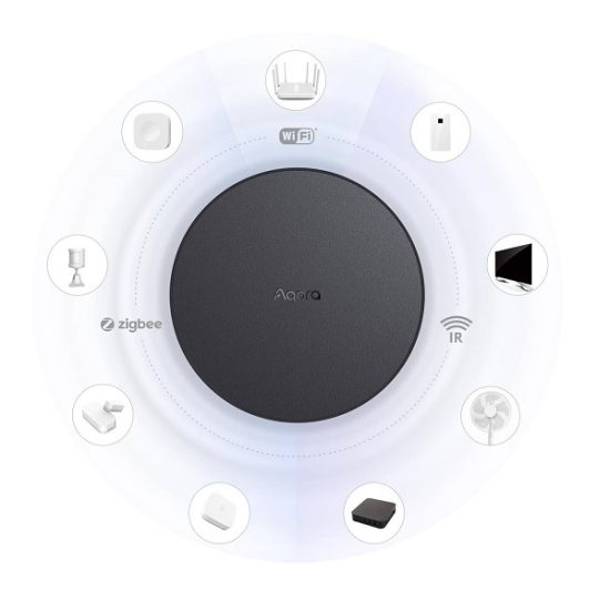 Bo trung tam Aqara Hub M2 Zigbee 3.0 va Bluetooth 7