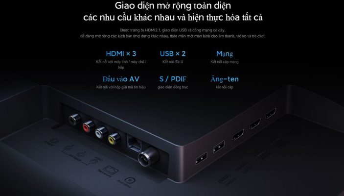 tivi xiaomi redmi x65 seri 2022 9840 2
