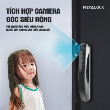 KHÓA THÔNG MINH METALOCK AZK-AF03 3 Camera góc rộng