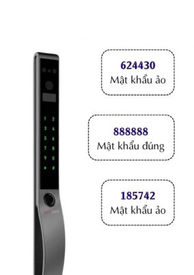 KHÓA THÔNG MINH METALOCK AZK-A08 8 Mã số