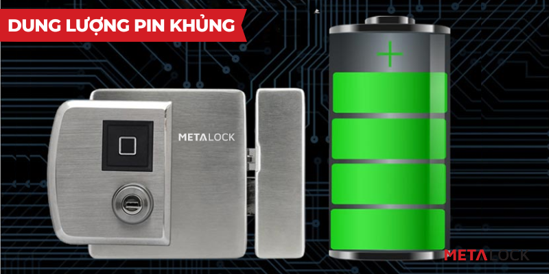 Khóa thông minh Metalock AZK-1000Pro 5 Khóa thông minh Metalock AZK-1000Pro