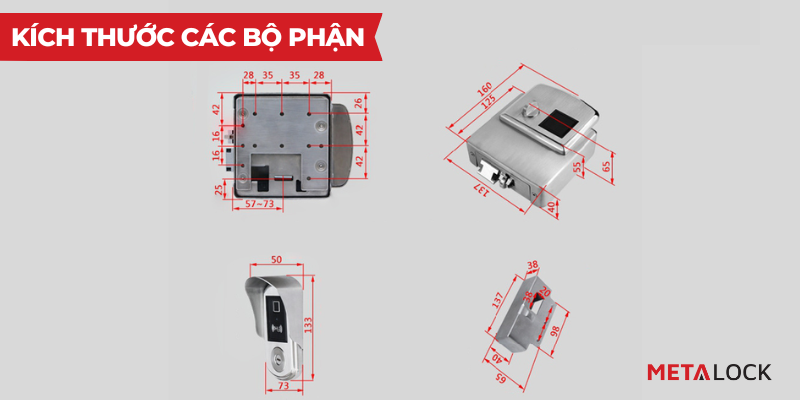 Khóa thông minh Metalock AZK-1000Pro 7 Khóa thông minh Metalock AZK-1000Pro