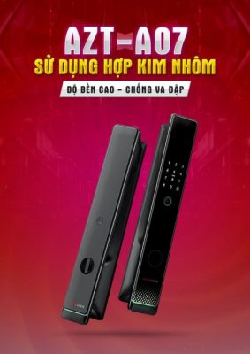 KHÓA THÔNG MINH METALOCK AZT-A07 7 Sử dụng hợp kim nhôm