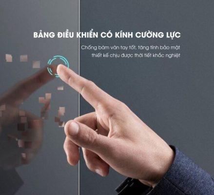 KHÓA THÔNG MINH METALOCK AZT-16 4 Bảng điều khiển bằng kính cường lực