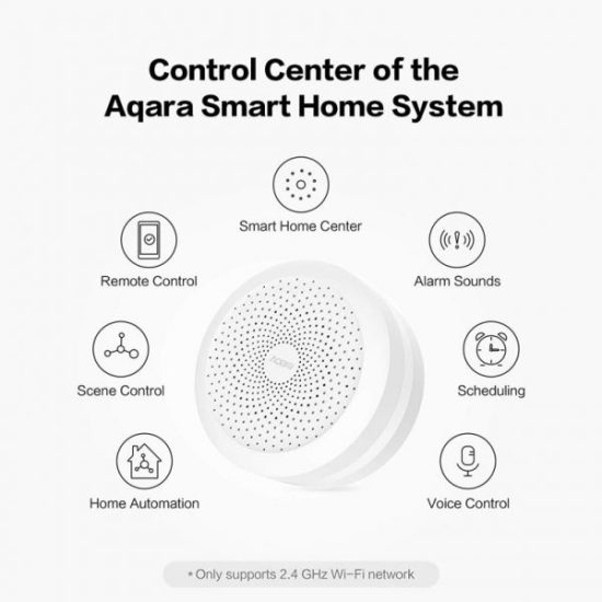 Bộ trung tâm Aqara Hub M1S phiên bản quốc tế