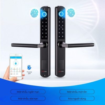 KHÓA THÔNG MINH METALOCK AZT-01 PRO 9 Điều khiển bằng điện thoại qua app TT Lock