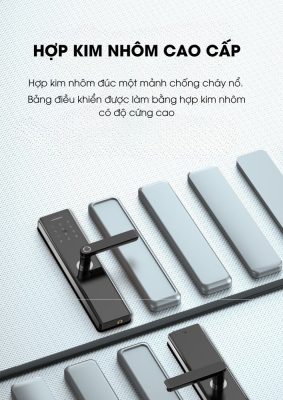 KHÓA THÔNG MINH METALOCK AZT-15 3 KHÓA THÔNG MINH METALOCK AZT-15