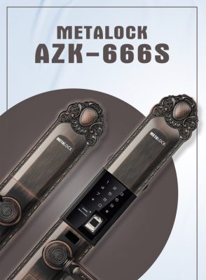 KHÓA THÔNG MINH METALOCK AZK-666S 2 Khóa thông minh Metalock AZK-666S