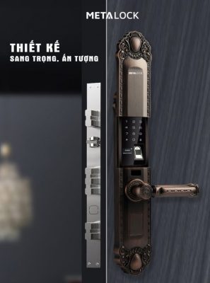 KHÓA THÔNG MINH METALOCK AZK-666S 3 Thiết kế sang trọng, ấn tượng