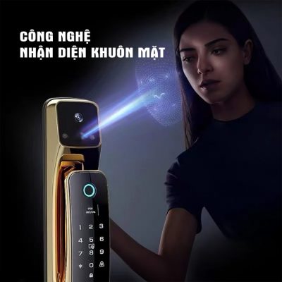 KHÓA THÔNG MINH METALOCK AZK-A03 PRO 3 Mở khóa bằng khuôn mặt