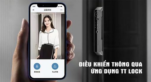 KHÓA THÔNG MINH METALOCK AZT-A07 6 Điện thoại thông minh có cài đặt ứng dụng TT Lock