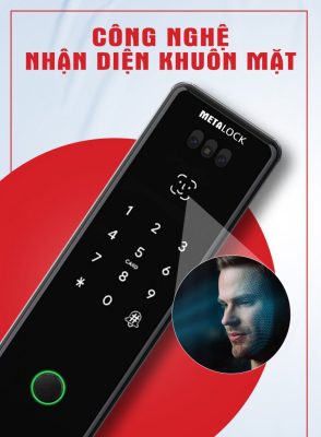 KHÓA THÔNG MINH METALOCK AZT-A07 PLUS 3 Nhận diện khuôn mặt