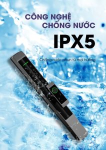 KHÓA CỬA NHÔM KHÓA THÔNG MINH METALOCK AZT-10 16 Công nghệ chống nước của khóa AZT-10