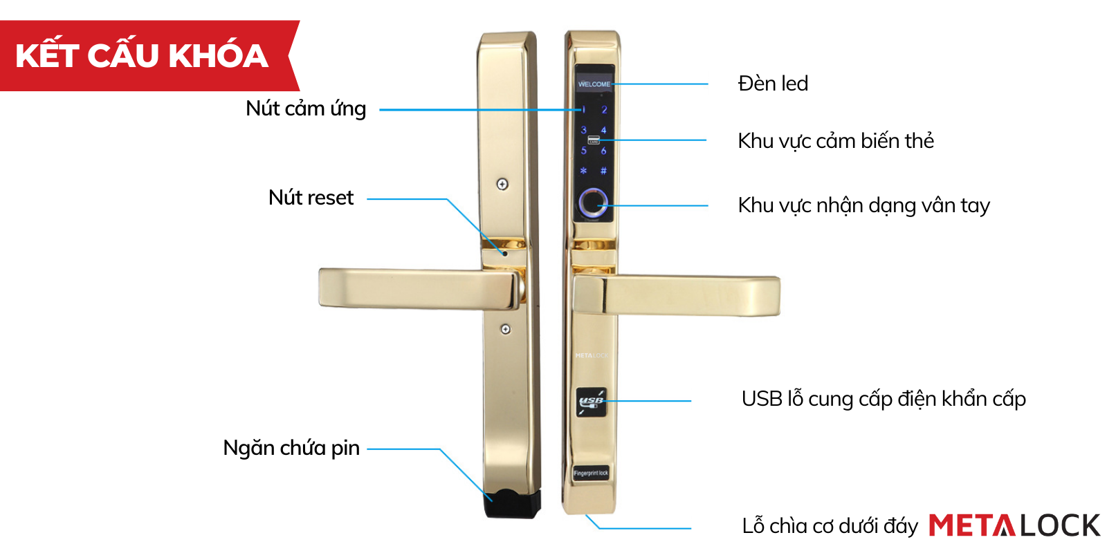 Khóa thông minh Metalock AZK-03