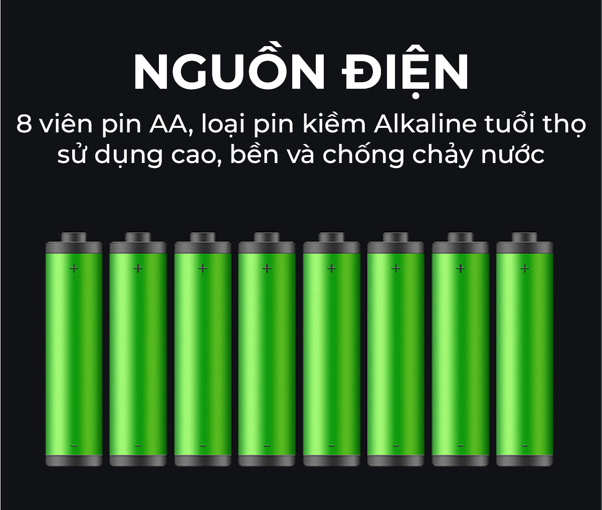 Khóa thông minh Metalock AZT-12B 8 Nguồn điện lớn