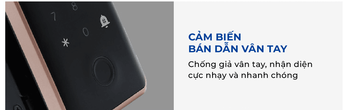 Khóa thông minh Metalock AZT-18 4 Khóa thông minh Metalock AZT-18 cảm biến vân tay