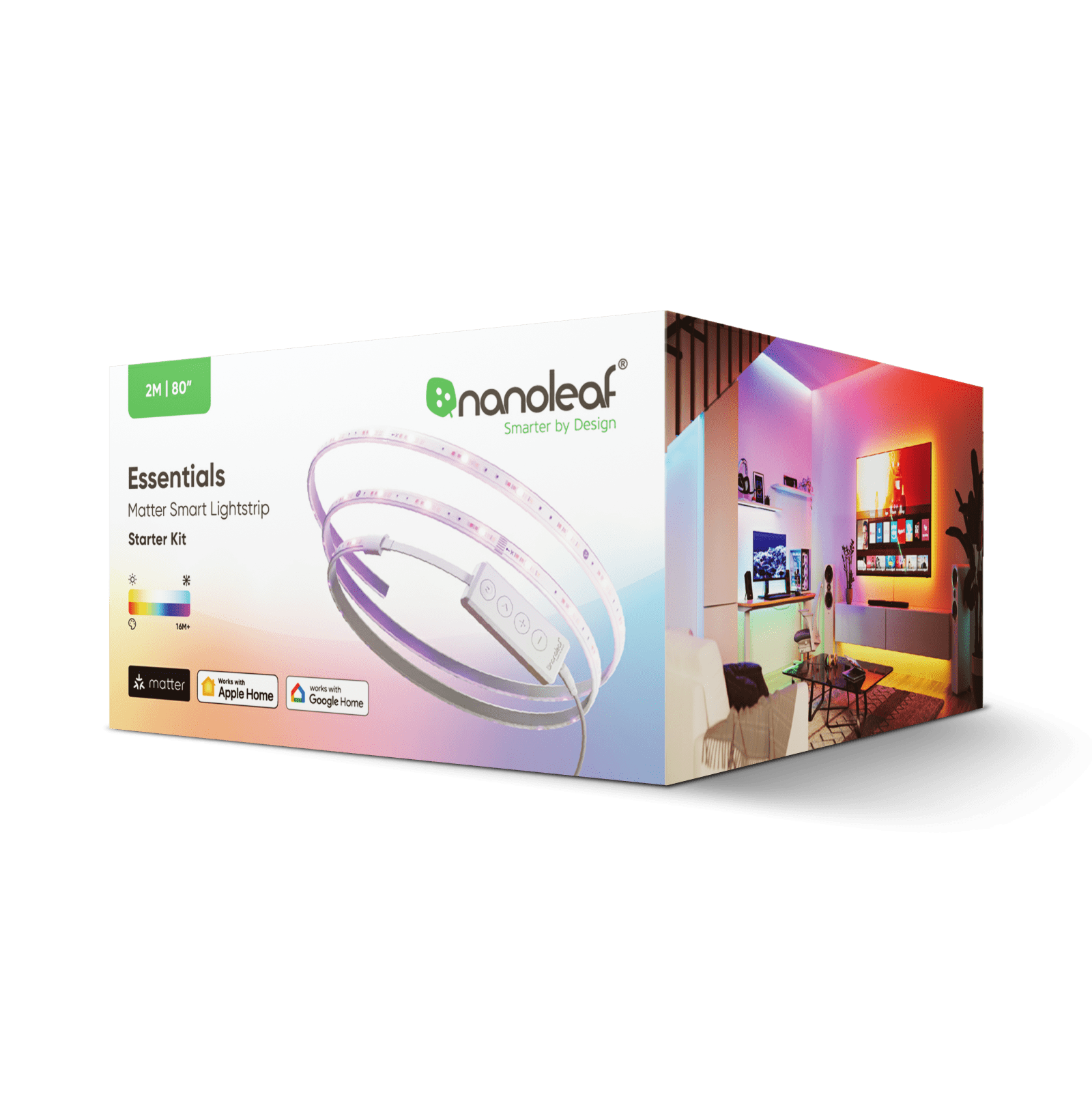 Nanoleaf Matter Essentials Smart Lightstrips | LED Color Changing Lighting (United Kingdom)